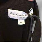 Michael Stars  Wren Midi Black Dress with Slit nwt Photo 6