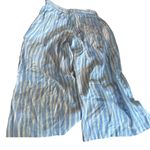 Ava & Viv  Light Blue and White Pants Photo 1