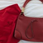 Gucci Red Leather Knot Handle Handbag Photo 0