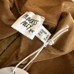 Princess Polly NWT  Conrad Mini Dress Size 0 Brown Short Hook Closure Ruched Photo 3