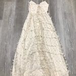 Thirty Thirty Cream Gown With Butterfly Accents Size XS Photo 1