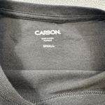 NWT Carbon Shirt S Womens Black Live Free With Back Bottom Shaping Straps Tee Photo 3