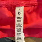 Lululemon  Court Rival High-Rise Active Skort Skirt Hot Pink Size 8 LW8AH4T Photo 1