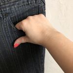 Free People  Diamond Pin-stripped‎ Skinny Jeans Photo 10