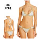 PilyQ New.  Cobra Crochet trim bikini. S-top/M-bottom. Retails $178 Photo 1