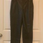 EXPRESS Black Leather Dress Pants. Size-10S Photo 0