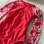 All In Motion Long sleeve zip front one piece bathing suit Photo 2