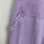 PacSun womens size 30 baggy carpenter lilac jeans purple wide leg basic grunge Photo 9