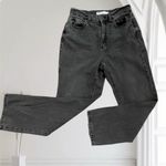 Garage black gray jeans Coupe droit Vintage Sz 1 Ripped Casual Photo 0