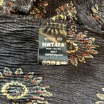 POL  Women's Boho Dress Sleeveless Sunflower V-neck Floral Size M Photo 6