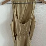 Jules The Label Dress Attached Wrap Skirt Overlay Neutral Light Casual Elevated Size XS Photo 1