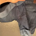 Vera Wang Simply Vera  Women’s Dark Blue Denim Shorts Cuffed Simple Size 12 Photo 3