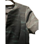 Piazza Sempione Made In Italy Size 12 US (48 Italy) Short Sleeve V-Neck Dress Photo 2