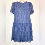 Sundance  Blue Lace Overlay Dress Size S Photo 1
