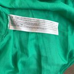 Mango  Green Midi Dress Linen-Blend Dress with Buttons Size Medium Photo 7