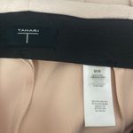 Tahari  Pale Pastel Pink Faux Suede Trouser Pants M Photo 2