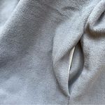 Entro Pullover Colorblock Fleece Tan Grey Cream Sherpa Snap Neck Cozy Size Small Photo 5