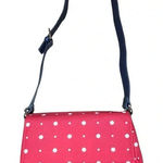 FESTIVAL POLKA DOT CROSSBODY BAG RED WHITE PURSE ADJUSTABLE‎ Photo 0