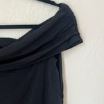 Abercrombie & Fitch  Off the Shoulder Knit Black Skort size XLT Photo 2