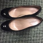 Tahari Black Patent Leather Round Toe Pumps Heels Photo 1