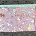Sanrio  Multicolor Zipper Bag With Hello Kitty Pompompurrin My Melody Pochacco Cinnamoroll Badtz Maru Keroppi Little Twin Stars Hangyodon Photo 0