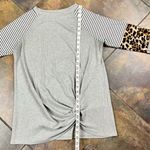 Women’s Long Sleeve Stripe Leopard T Photo 6