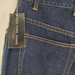 New York & Company NY Jeans Denim Skirt Dark Wash Size 8 NWT Vintage Blue Photo 4