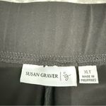 Susan Graver NWOT‎  Essentials Liquid Knit Straight Leg Pant Black X-Large Petite Photo 3