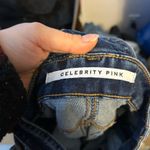 Celebrity Pink  Skinny Distressed Denim Overalls Photo 2