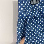 American Living  Women Jean Shorts Stars Size 8 Stars Blue White Photo 4