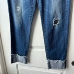 AG Adriano Goldschmied Adriano Goldschmied Stevie Cuff Slim Straight Cuff Jeans Distressed 30 Photo 8