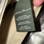 Eddie Bauer  Metallic Silver‎ Sheep Leather Mini Crossbody Bag Purse Photo 6