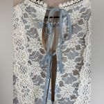 Endless Rose  Lt Blue White Lace Paris Peaches Mini Dress size Large $150 Photo 8