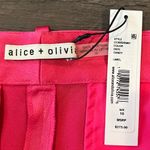Alice + Olivia NWT Conry Pleated Short in Candy Pink Photo 6