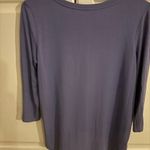 Tahari  lavender top. Size PS   25” long and 16. “ pit‎ to pit. Photo 3