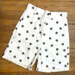 Unbranded Women’s Small White Bumblebee Embroidered Bermuda Shorts Vacation Photo 8