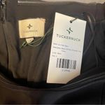 Tuckernuck NWT Black Off the Shoulder Alva Midi Sheath Dress Size 4 Formal Chic Photo 4