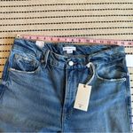 Good American Good Icon Crop Jeans 4/27 NEW Festival Rips Indigo157 Photo 7