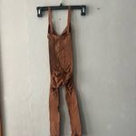 SKIMS  Bronze Seamless Sculpt Ankle Cropped Catsuit Size XXS Photo 7