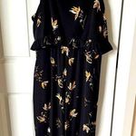BP Black floral jumpsuit xl Photo 0