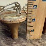 Mootsies Tootsies  Heeled Slip On Sandals Shoes Women’s Size 6.5 Tan Neutral Photo 7