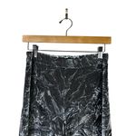 Pretty Little Thing Crushed Velvet Wide Leg Palazzo Pants Womens 12 Silver NYE Photo 2