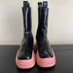 Lemonade Tire Chelsea Boots Pink & Black Size 7 Photo 3
