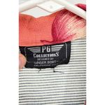 PG COLLECTION Blue Women's 100% Cotton Full Zip Denim Patchwork Jacket Photo 4