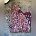 Jones New York  Silk Paisley Midi Dress Photo 2