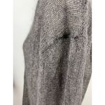 Burberry  Brit Brown Gold Mohair Silk Blend V Neck Long Sleeve Knit Sweater $495 Photo 15