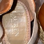 Ralph Lauren  Courtney espadrilles wedge sandals size 8.5 Photo 6