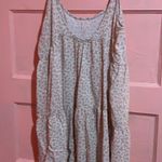 Kori Light pink floral print  America lightweight dress and swimsuit cover Photo 2