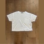 Jenni Kayne  white pocket casual classic tee shirt Photo 2