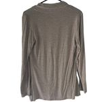 Soft Surroundings  Women's‎ Small Size Gray Lightweight V Neck Sweater Photo 4